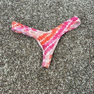 tie dye thong